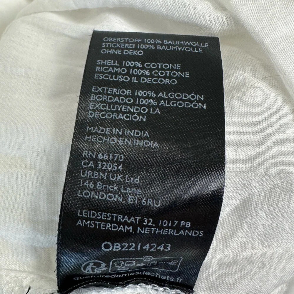 Anthropologie The Peregrine Midi Dress: Embroidered Smocked Edition Size M - Picture 11 of 13